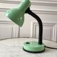 Vintage sage green desk lamp