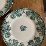 Assiettes terre de fer