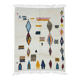 Handmade Tribal Azilal Rug - 209 x 180 cm