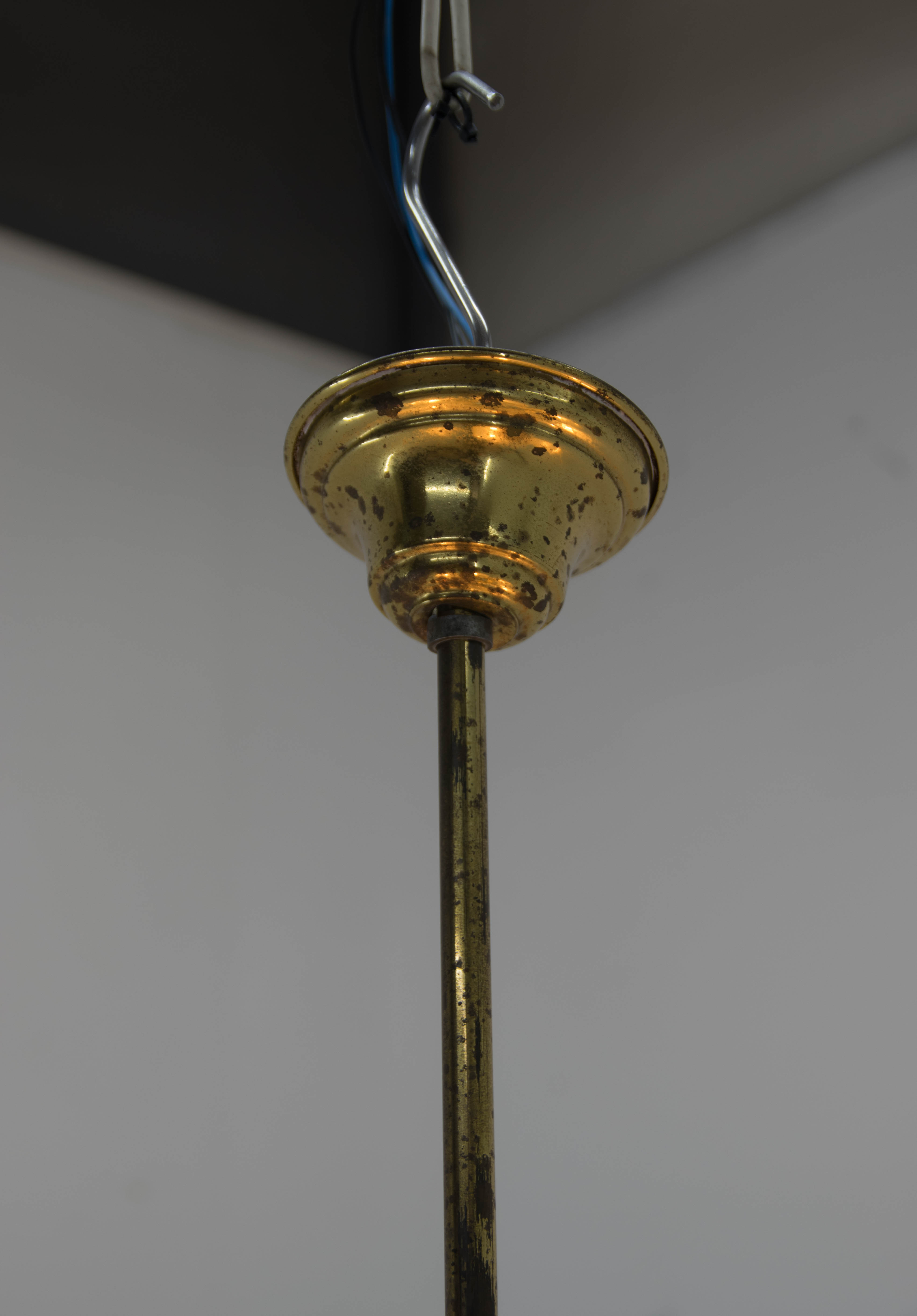 Art nouveau chandelier, 1930s