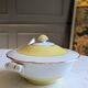 Old soup tureen, vegetable dish Lunéville K&G named "Daffodils"