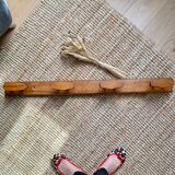 Patère en bois vintage