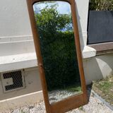 Beveled mirror door