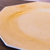Large white dish in Charolles earthenware