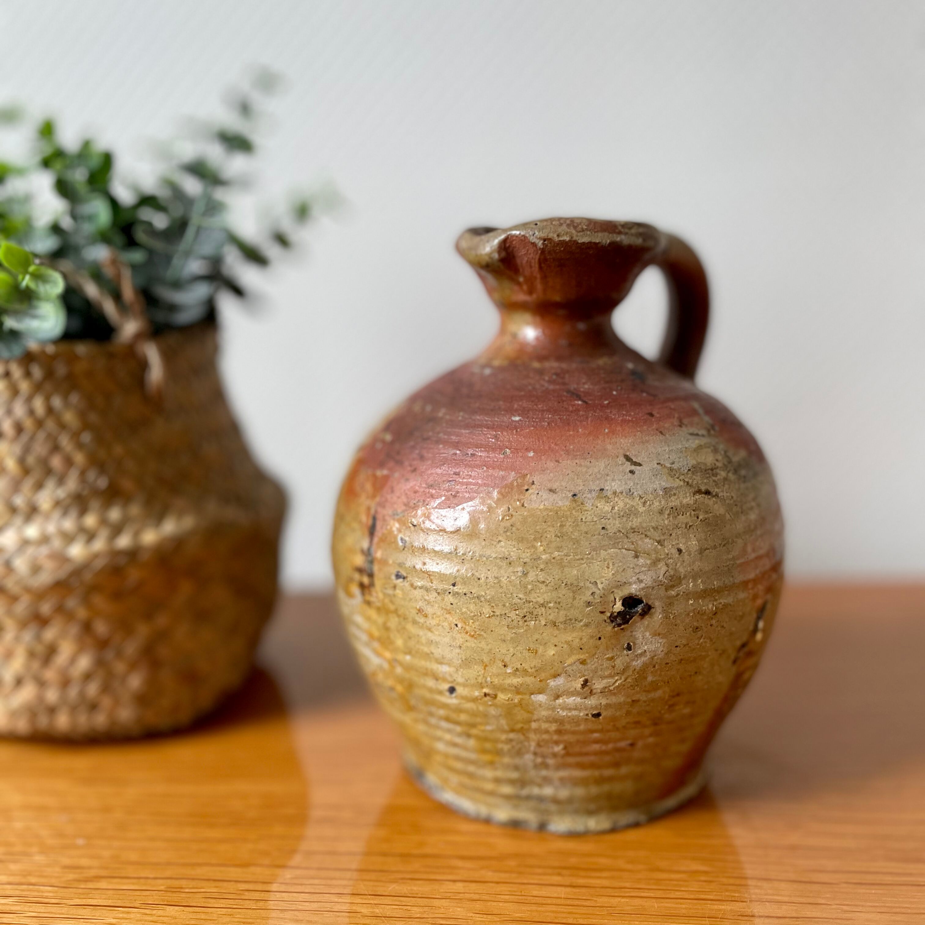 Old sandstone pitcher