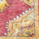 Tapis patiné orient laine fait mai 166 cm x 95 cm