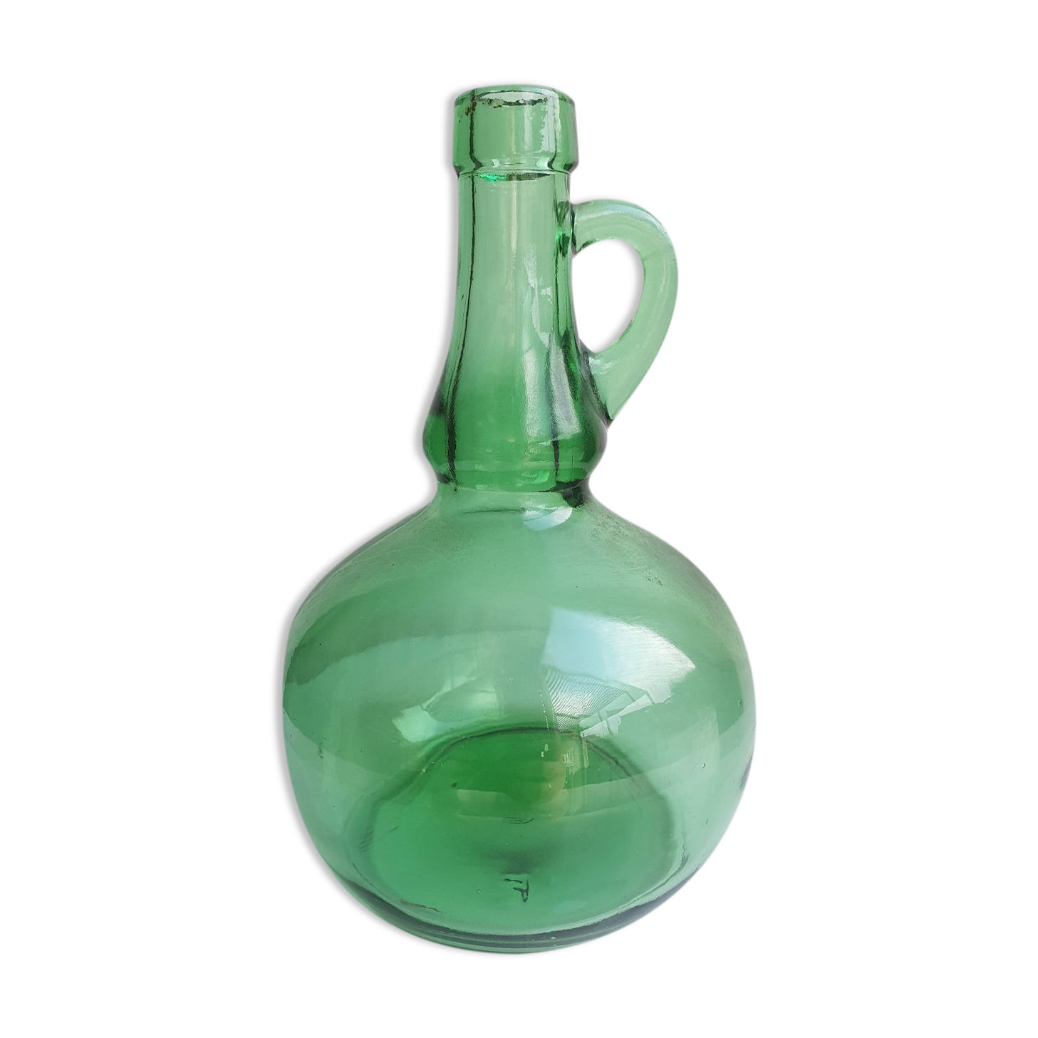 Bouteille en verre style dame-jeanne