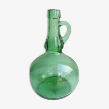 Lady-jeanne-style glass bottle
