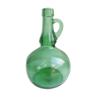 Lady-jeanne-style glass bottle