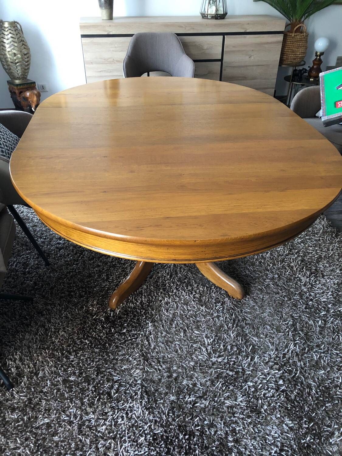 Table chêne massif