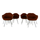 Set of six dining chairs by Charles Eames