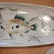 Fish service in Pornic earthenware model Etel, 12 pieces from the 60s