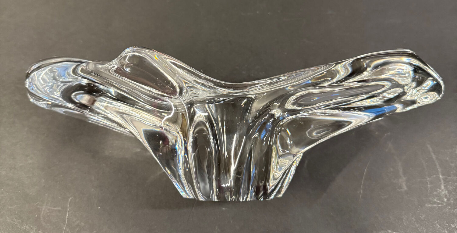 Vide-poche / cendrier en cristal – Baccarat, modèle Avila