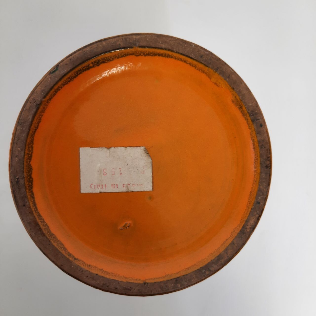 Bitossi vase, design Aldo Londi, seville decoration, 1960s