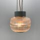 1960's Glass & Metal Pendant, Czechoslovakia