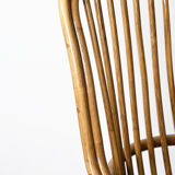 Bamboo rattan armchair