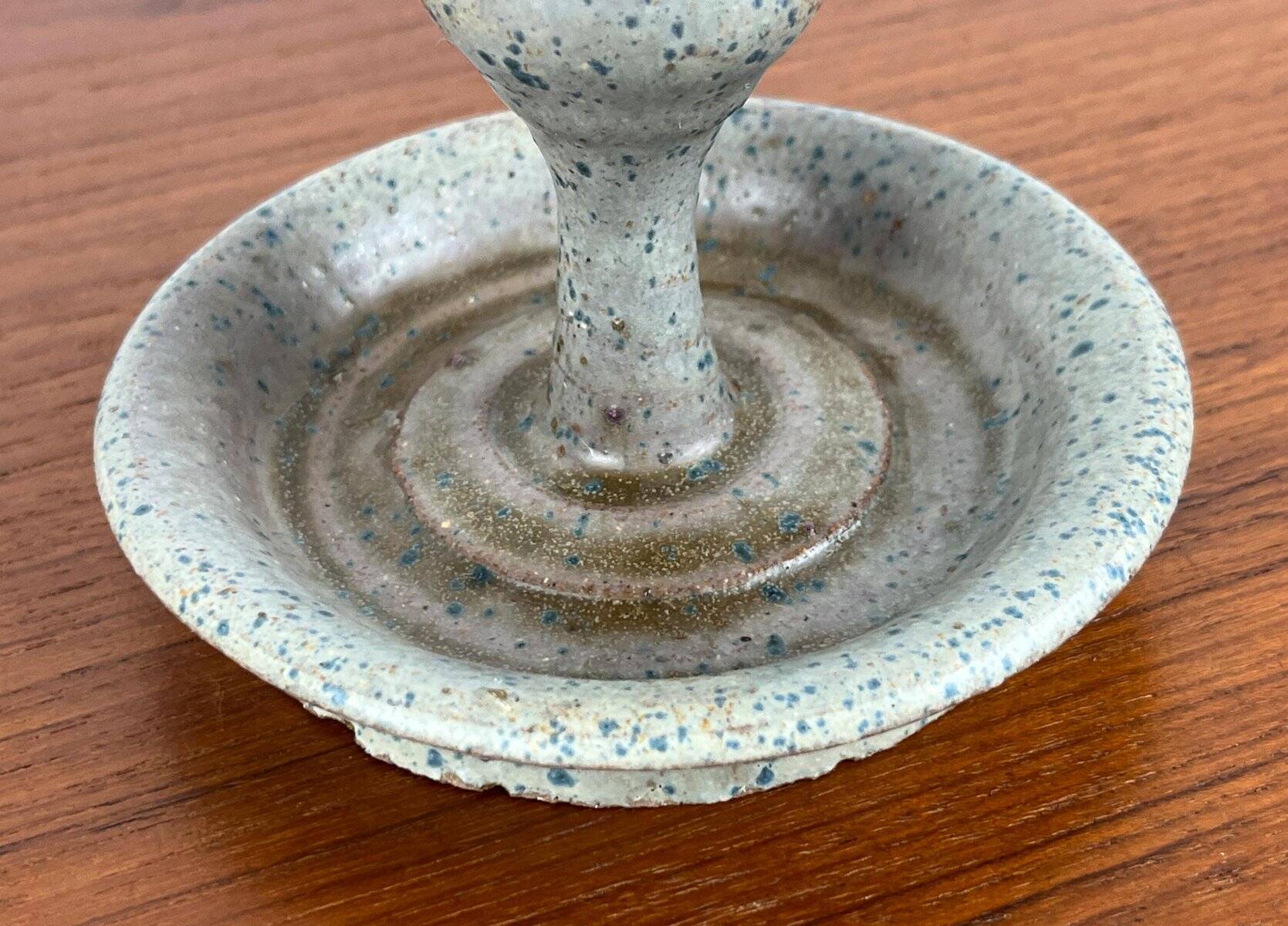 Mid-century ceramic candlestick, 1960s