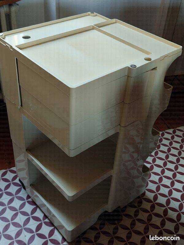 Trolley vintage Boby 3 Joe Colombo
