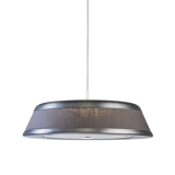 Suspension vigo structure oxidized gray / dark gray linen casambi belid