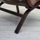 1970s, Danish loungechair by Farstrup, leather, canvas, bent wood.
