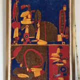 Lithograph by Pierre Courtin, 1970