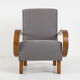 Fauteuil Tchécoslovaque vintage années 60