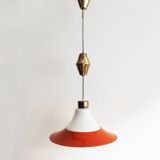 Vintage 1960s Adjustable Ceiling Lamp