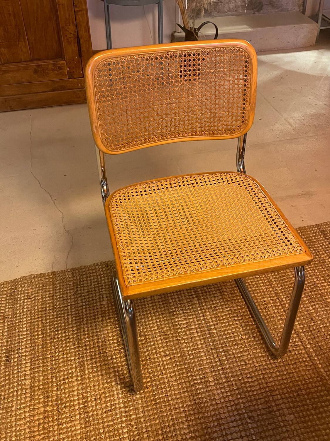 Cesca b32 chair by Marcel Breuer