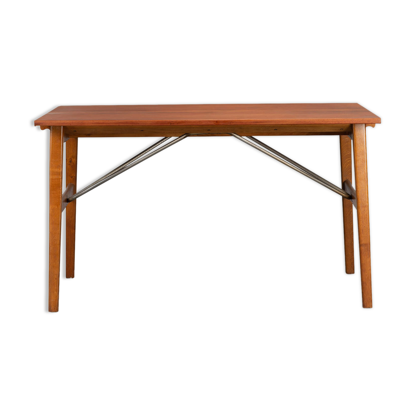 Danish design freestanding teak desk, 1960s