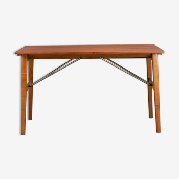 Danish design freestanding teak desk, 1960s