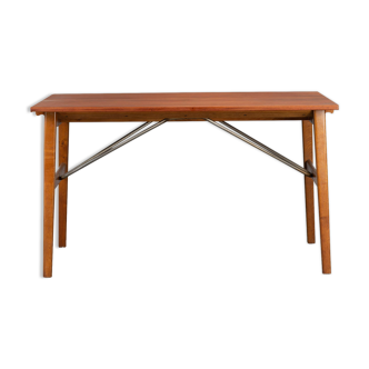 Danish design freestanding teak desk, 1960s