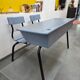 Renovated school desk for 2 – Ideal for the new school year.