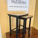 Ensemble de tables gigognes vintage