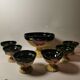 Fruit Salad, Punch or Sangria Service in Vallauris Fat Lava/Lave ceramic