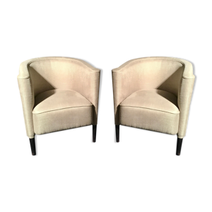 Paire de fauteuils de bateau de
