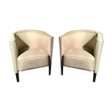 Paire de fauteuils de bateau de croisière