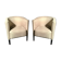 Paire de fauteuils de bateau de croisière