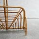 Porte-revues vintage en rotin