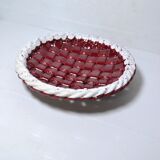 Corbeille en céramique tressée