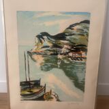 Silkscreen print by Guy Mautino painter