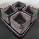 Vintage Set in Glazed Ceramic – 4 Bowls & Tray – Style