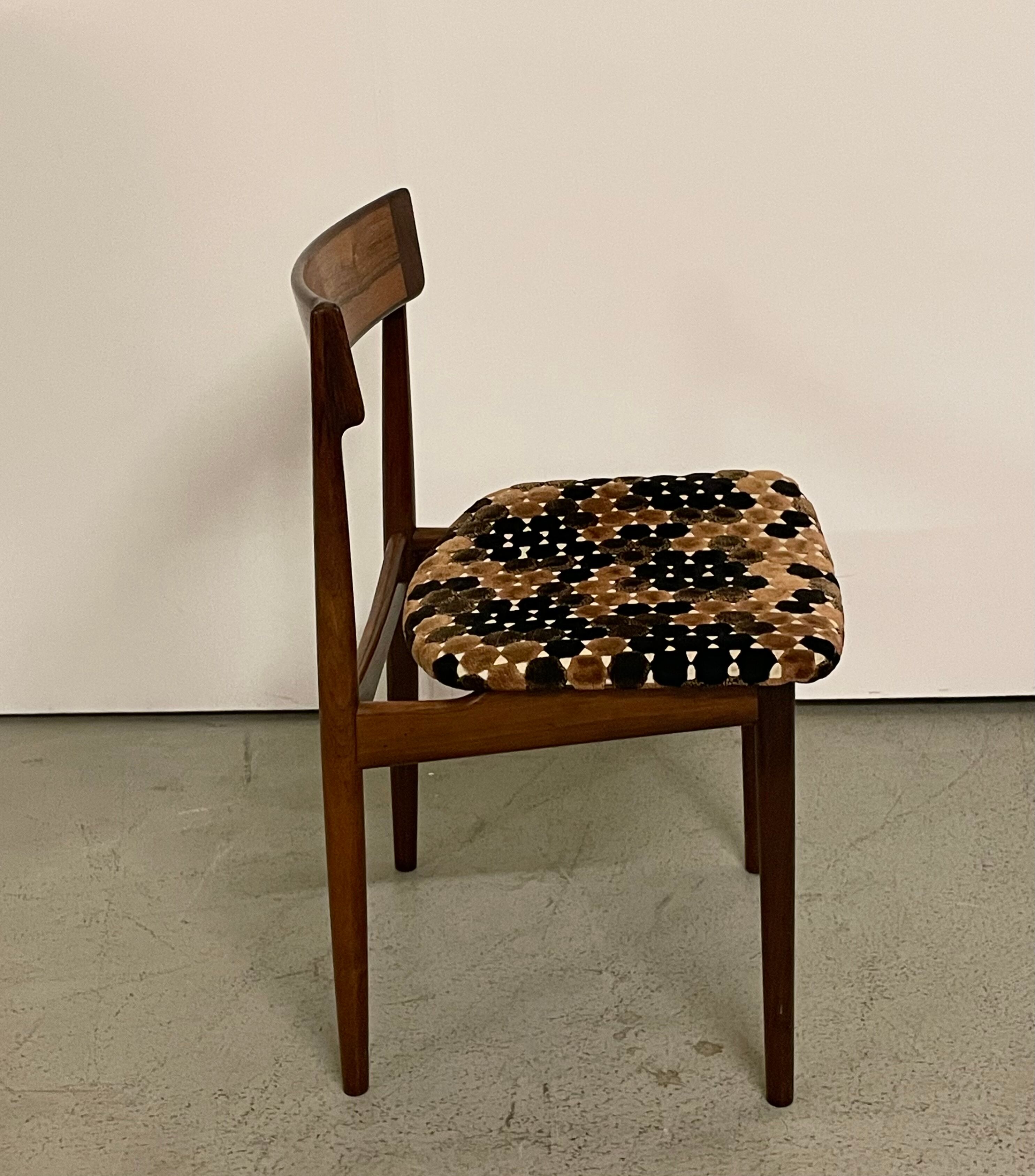 4 chaises en palissandre danoises par Hans Rosengren