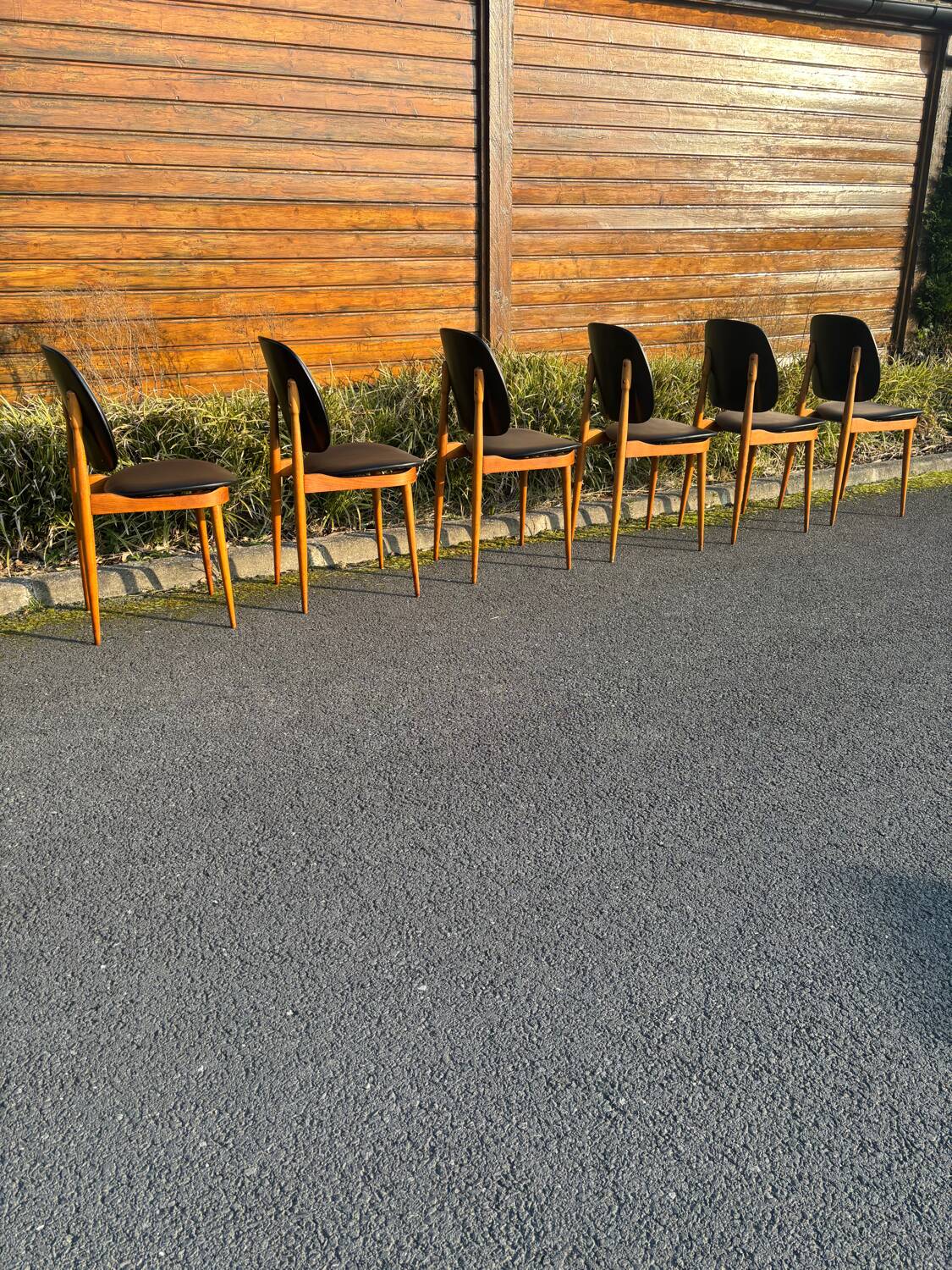 Set of 6 Baumann Pegasus chairs