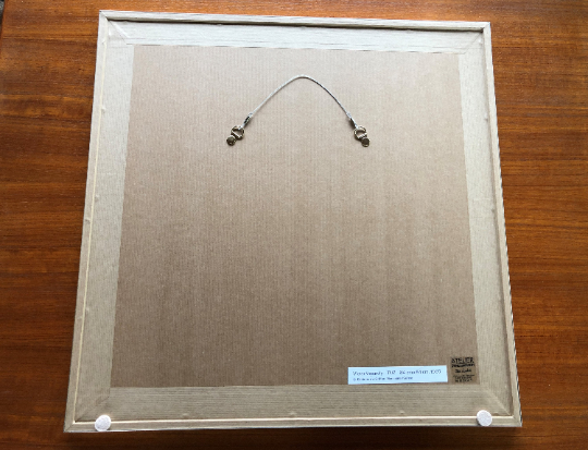 Vintage, Victor Vasarely Op Art print circa 70's