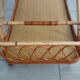 1960s rattan bar cart