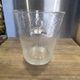 Large champagne bucket / cooler and its ladle Bubble glass Biot