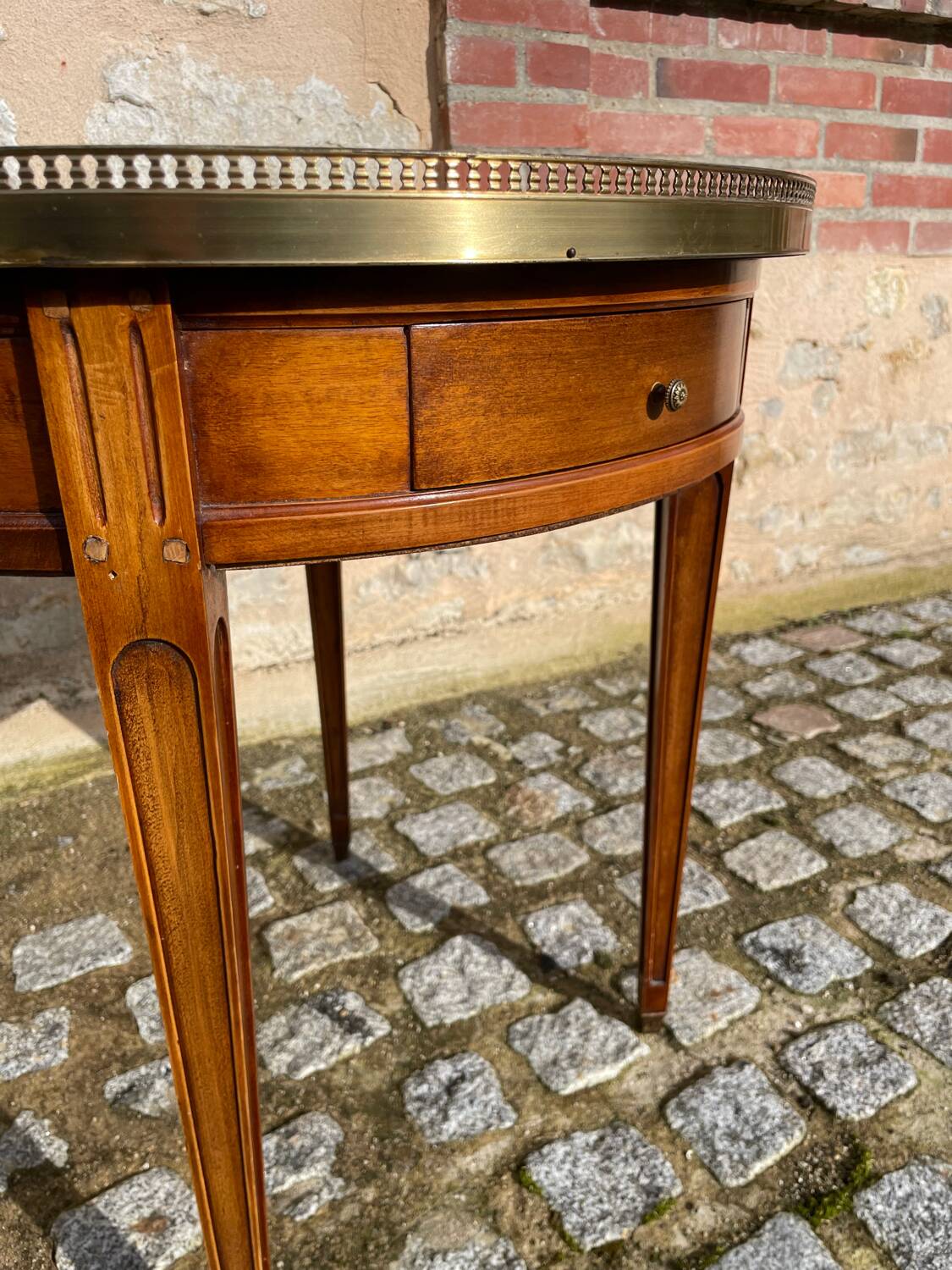 Pink hot water bottle table