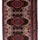 Vintage caucasian Kazak rug 123x213cm 1960s