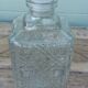 Glass whisky carafe