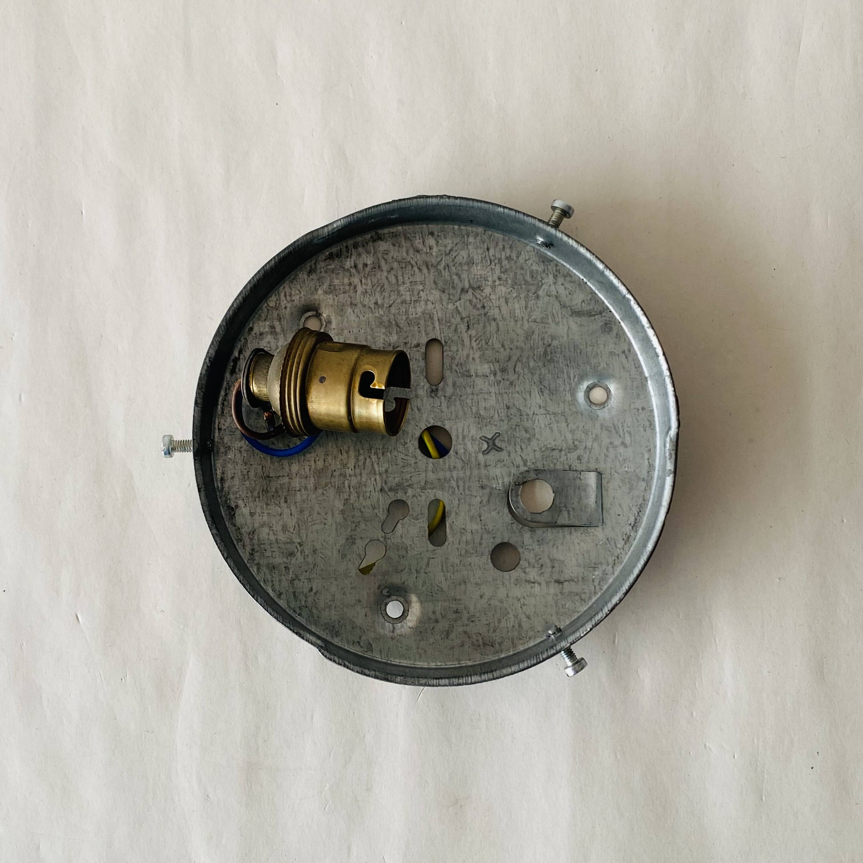 Small wall light ceiling light square glass minimalist porthole LAMP-7316